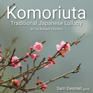 classical guitarist Sam Desmet playing Komoriuta