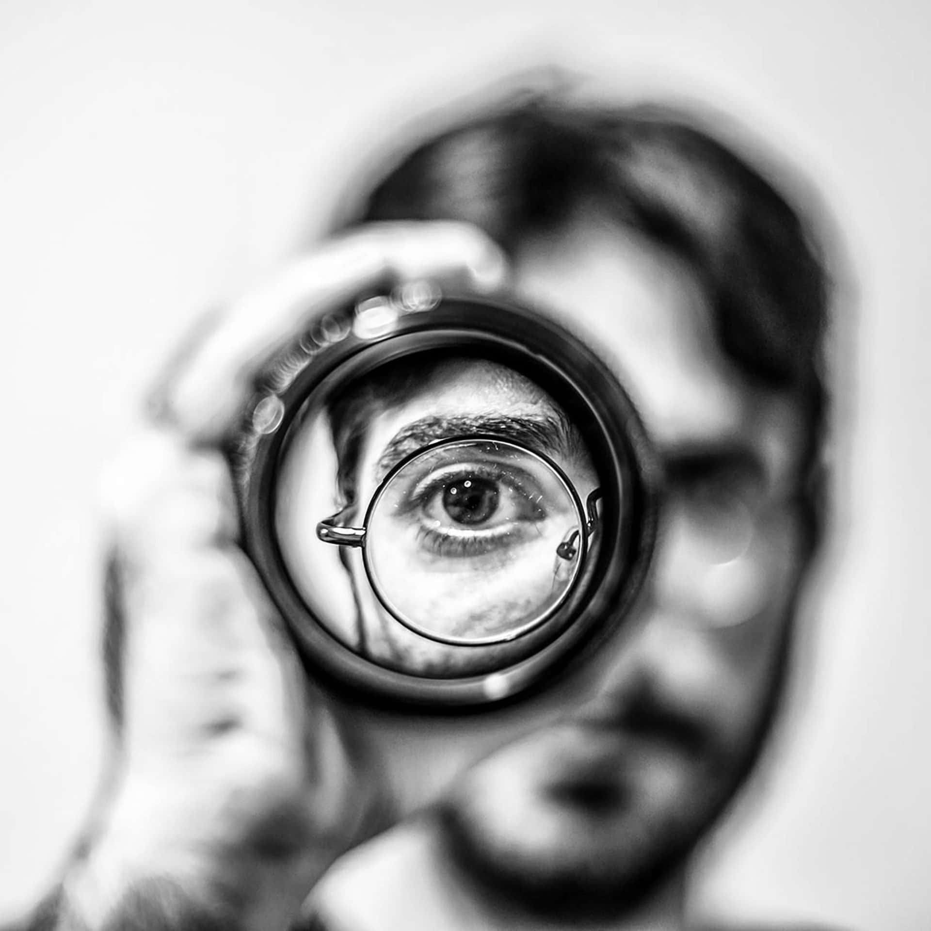 Self-portrait of Brazilian photographer Jose Bezerra